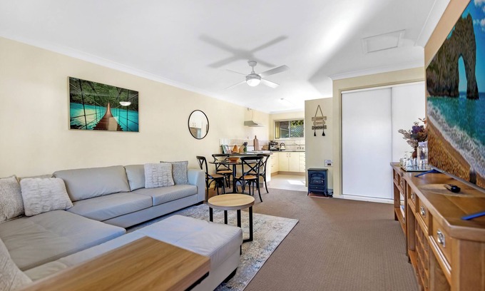 Coffs Harbour Apartment | Newly Appointed Apartment Steps from Beach and Dining