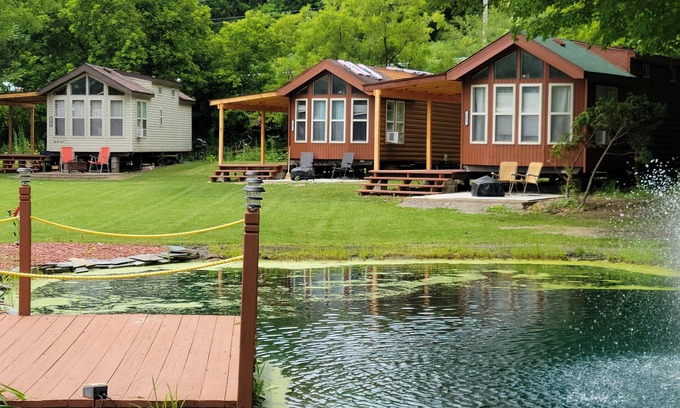 Crown Point House | Cozy Park Model Rental with Oceanfront Views and Pool