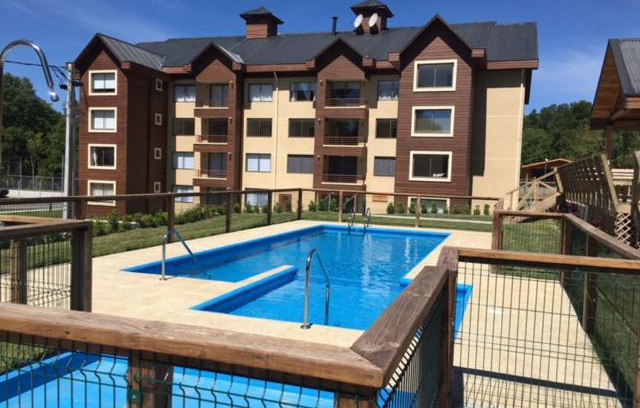 Pucon Apartment | Top-Rated Parque del Volcan Pucon with Family-Friendly Pool