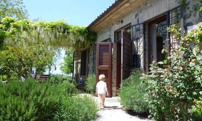 Castel Giorgio Apartment | Stylish Umbrian Estate with Spa & Pool Near Orvieto