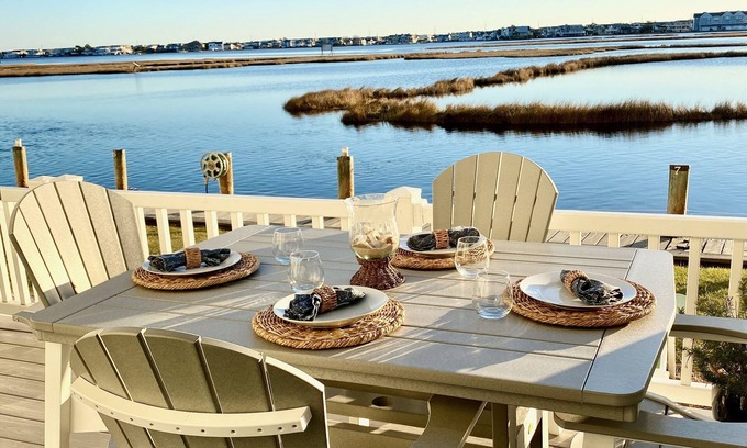 Fenwick Landing House | Waterfront Beauty with Ocean Views and Spa Amenities
