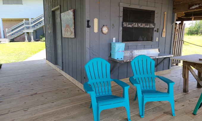 Gautier House | Pascagoula River Retreat with Scenic Views & Boat Slip