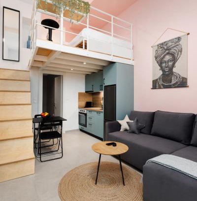 Thessaloniki Apartment | Pastel Lofts by BiNoBi!