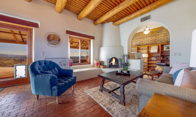 Rio Rico House | Experience Serenity in Patagonia Lake Area with Mountain Views