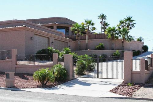 Lake Havasu City House | Elegant Gated Home with Pool Overlooking Lake Havasu