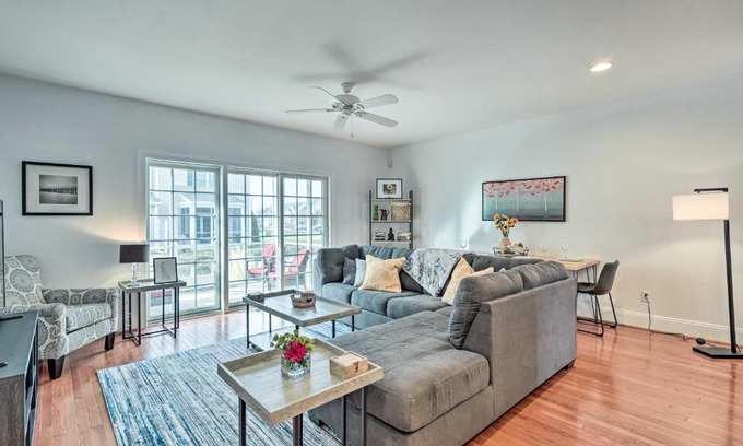 Rehoboth Beach House | Serene Rehoboth Beach Townhome with Pool and Ocean Views