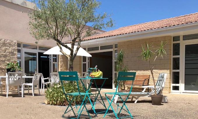 Argenton l'Eglise Apartment | Discover Patio Parc Résidence: Oceanfront Bliss Awaits