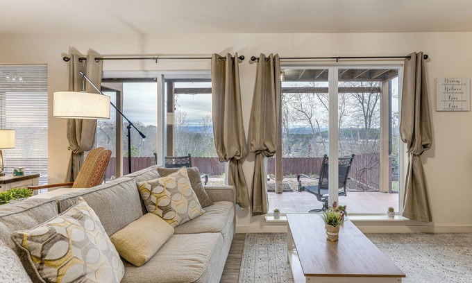 Graysville Apartment | Patios, Fire Pit & Views: Chattanooga Apartment!
