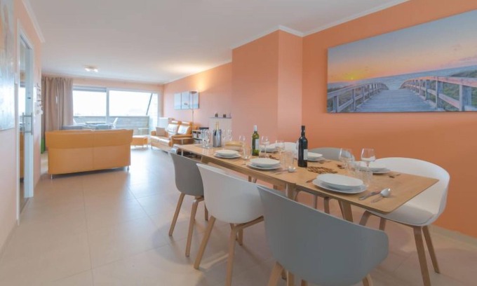 Bredene Apartment | Oceanfront Bliss at Paul's Parklane by Interhome - 9.8/10