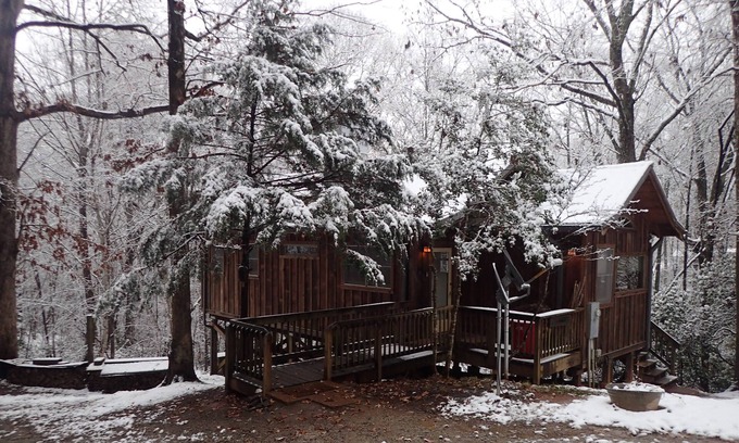 Easley Cabin | Serene Forest Retreat for Couples, Artists & Nature Lovers