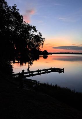 Sebring House | Tranquil Lakefront Escape with Private Beach & Pet-Friendly