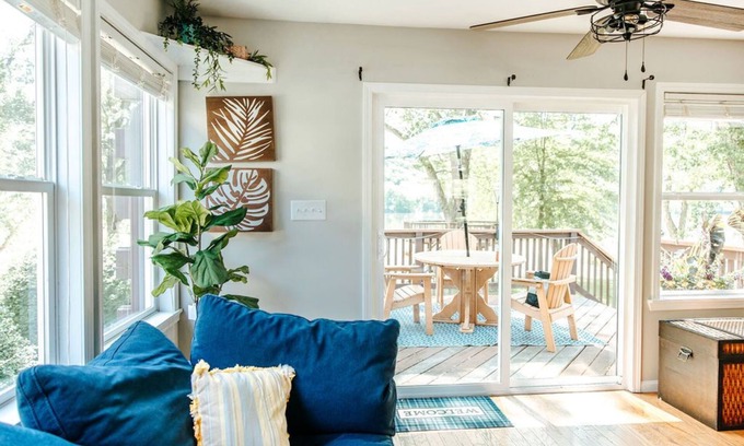 Northumberland House | Serene Riverfront 3 BR Escape with Hot Tub & Scenic Views