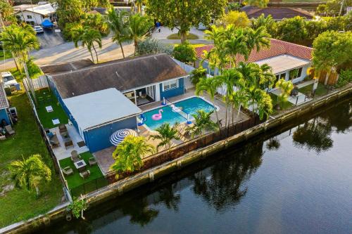 Fort Lauderdale House | Serene 5BR Retreat with Waterway Views & Private Pool