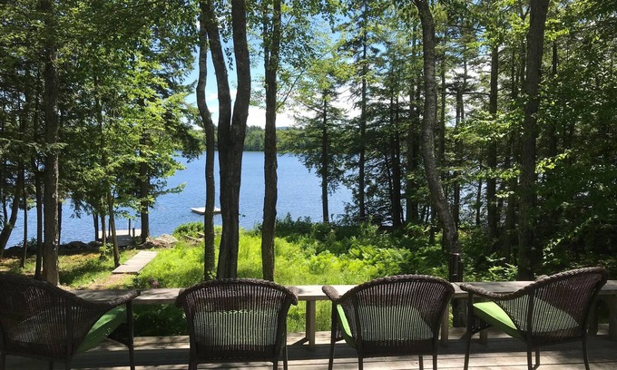 Hope Cottage | Tranquil Camp Retreat on Hobbs Pond, Maine - Guest Rated 10/10