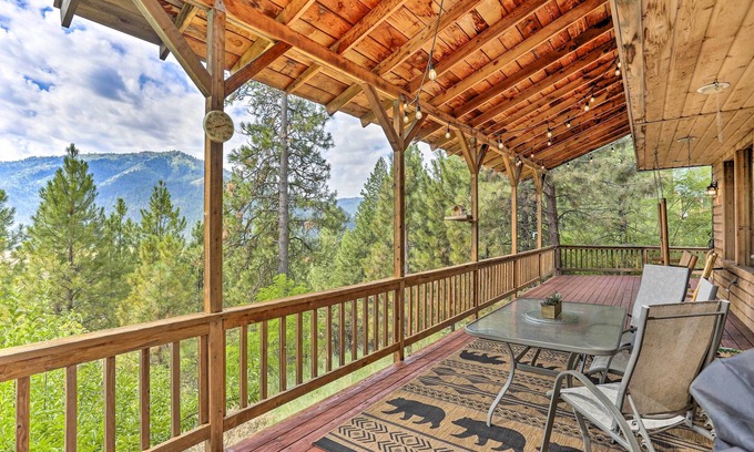 Garden Valley Cabin | Tranquil Cabin with Mountain and River Views, Pet Friendly