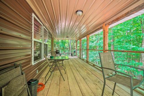 Chickamauga Lake House | Serene Decatur Cabin with Grill, Fire Pit & Family Fun