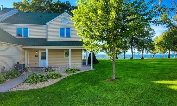 Onamia House | Tranquil Lake View Retreat with Spa & Pool Amenities