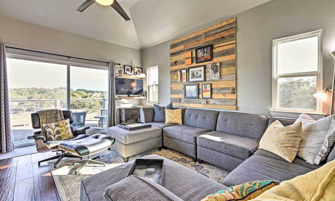 Wimberley House | Serene Hill Country Retreat with Scenic Pond Views
