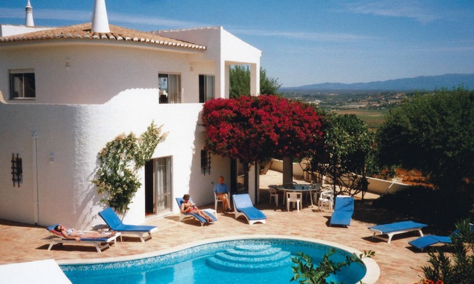Falfeira Villa | Tranquil Hillside Villa with Ocean Views and Heated Pool