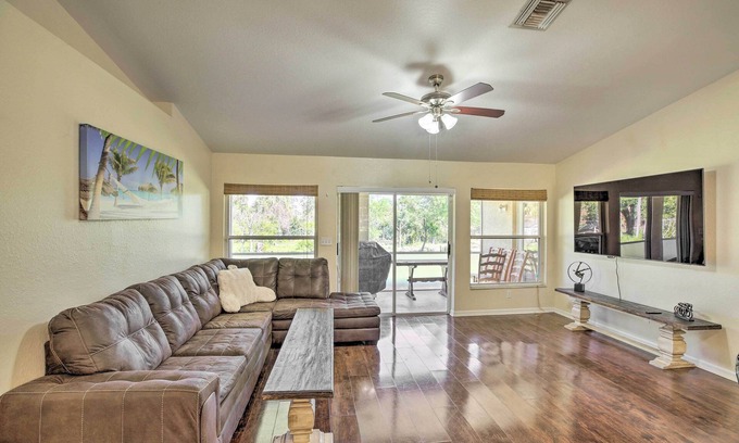 Lehigh Acres House | Tranquil Lehigh Acres Home with Grill and Family Amenities