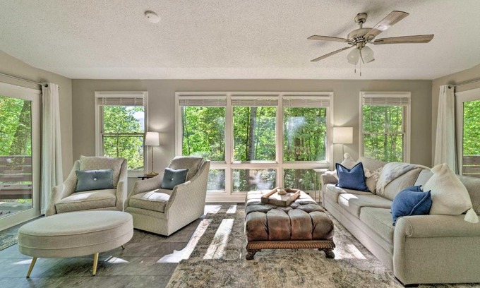 Moravian Falls House | Tranquil Moravian Falls Cabin Ideal for Family Fishing Trips