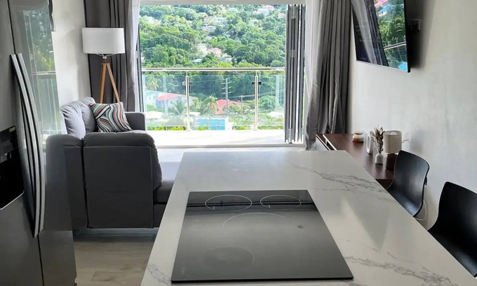 Corinthe Condo | Tranquil Mountain View Condo – Ideal for Families & Pets