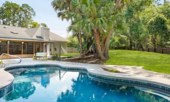 St. Augustine House | Tranquil Oasis with Pool, Gameroom & Ocean Views