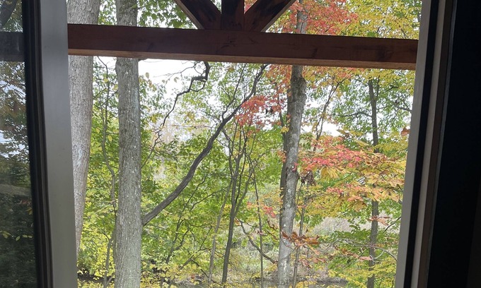 Clearfield Cabin | Serene Riverfront Cabin with Pool and Pet-Friendly Perks