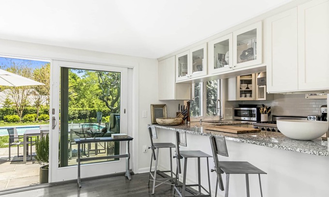 Tuckahoe House | Modern Oceanfront Home with Private Pool & Spa Amenities