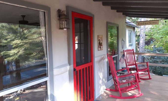 Crestline House | Tranquil Retreat Near Attractions with Pool and Breakfast
