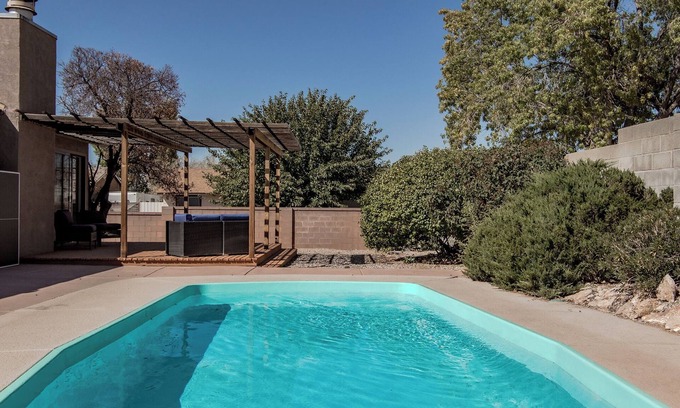 Northeast Heights House | Tranquil Single Level Pool Home Ideal for Families