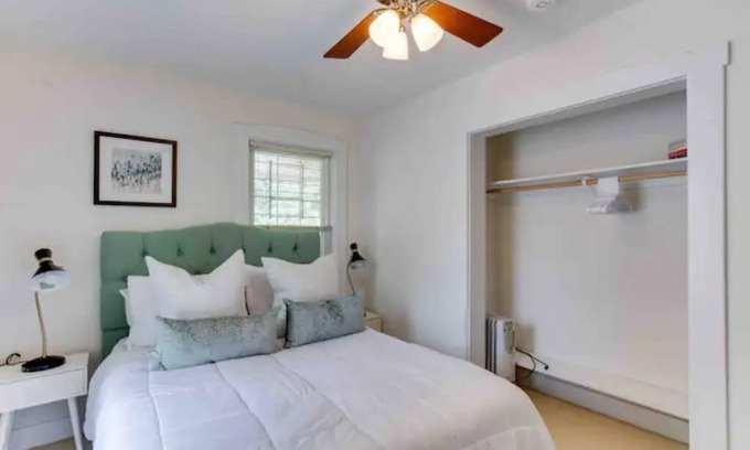 Potomac West Apartment | Serene 1BR Retreat with Sunroom - Minutes to Metro