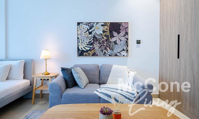Dubai Production City Apartment | Serene Studio in MYKA, Steps from City Center & Family-Friendly
