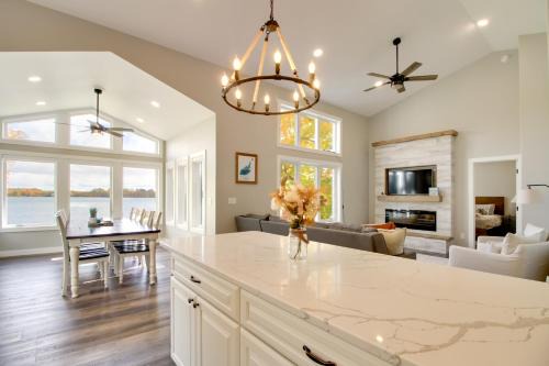 Detroit Lakes House | Serene Pearl Lake Retreat with Private Beach and Dock