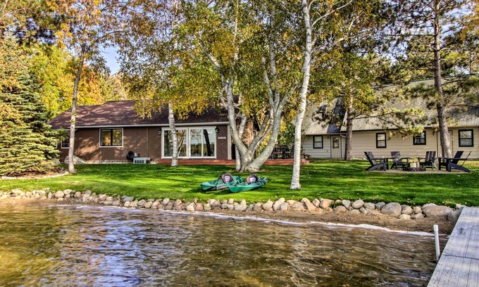Breezy Point Cabin | Pelican Lake Getaway: Guest Rated 10/10, Pet Friendly!