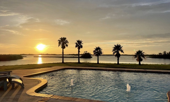 Hackberry House | Discover Peninsula Point: Secluded Retreat with Pool Access