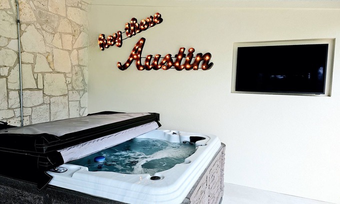 Austin House | Experience Bliss at Penion: Hilltop Retreat with Spa