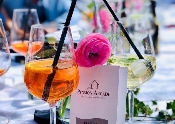 Weisser Hirsch House | Relax at Pension Arcade: Family-Friendly with Pool Access