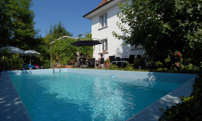 Meersburg House | Discover Pension Säntisblick: Family-Friendly Retreat with Pool