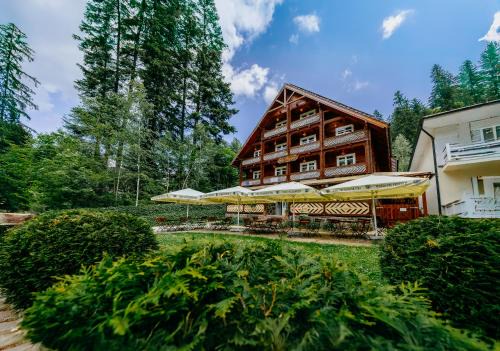 Baile Tusnad House | Cozy Pensiunea Vanatorul: Poolside Escape Awaits You