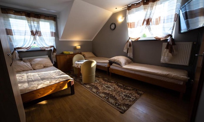 Goldap House | Pet-Friendly Retreat at Pensjonat D&B with Hot Tub Access
