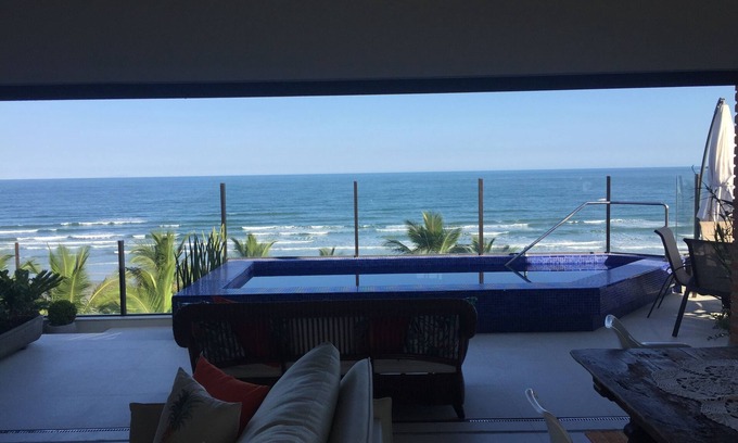 Riviera de Sao Lourenco Apartment | Elegant Penthouse Duplex with Ocean Views and Private Pool