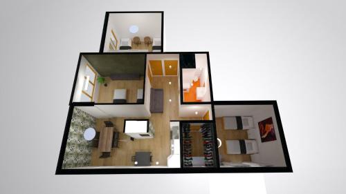 Mazeikiai Apartment | Elegant Penthouse Apartment with Child-Friendly Amenities