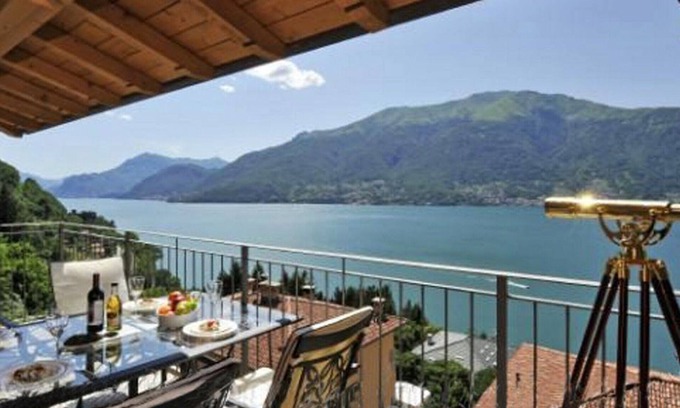Dorio Apartment | Lake Como Penthouse with Breathtaking Views & Spa Amenities
