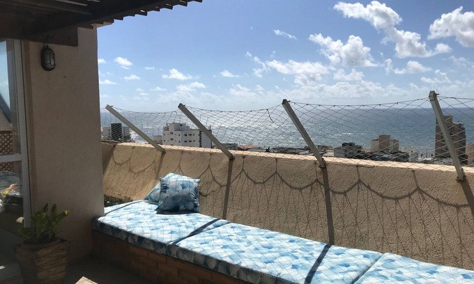 Pituba Apartment | Oceanfront Penthouse with Breathtaking Sea Views
