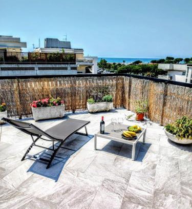 Marina di Carrara Apartment | Stunning Penthouse with Ocean View and Rooftop Terrace