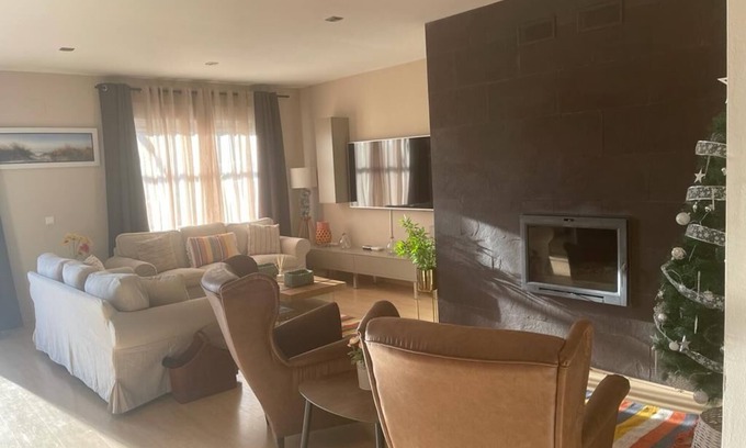 Pego Apartment | Duplex Retreat with Ocean Views, 10 Min from the Beach