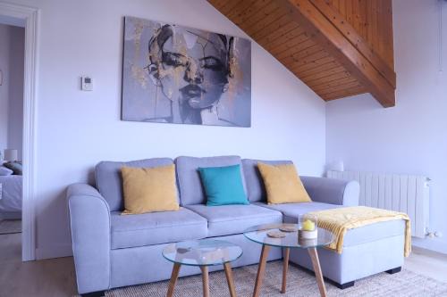 Distrito Sur Apartment | Exclusive Penthouse Gijón: Family-Friendly & Accessible Stay