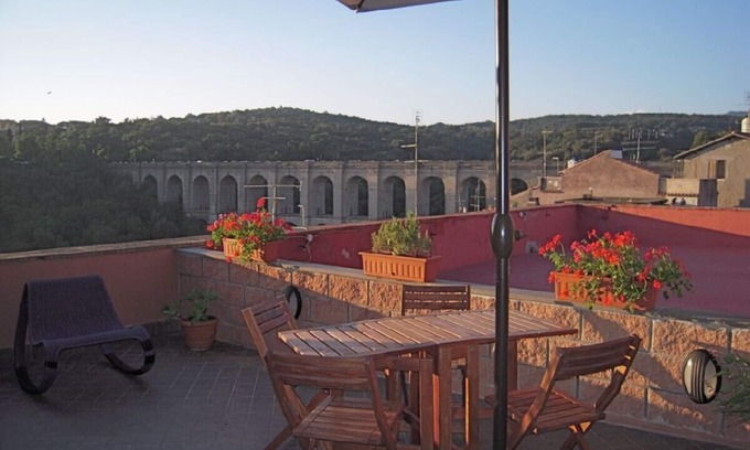 Ariccia Apartment | Stylish Penthouse in Ariccia with Panoramic Terrace