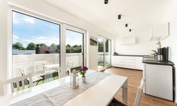 Harleshausen Apartment | Penthouse with Breathtaking Starry Sky Views & Spa